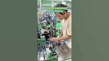 Hose Clamp Machine #chinafactory #hoseclampmachine #factory