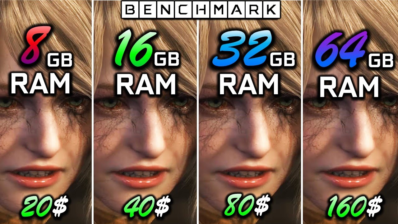 How Much RAM Do You Need In 2023 8 GB Vs 16GB Vs 32 GB Vs 64GB Test 