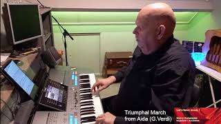 Video thumbnail of "Tyros5 Classics: Triumphal March (Verdi, Aida)"