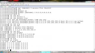 Configuring dynamic nat on Cisco ASA - CCIE Security videos and playlists from Networkers Home.