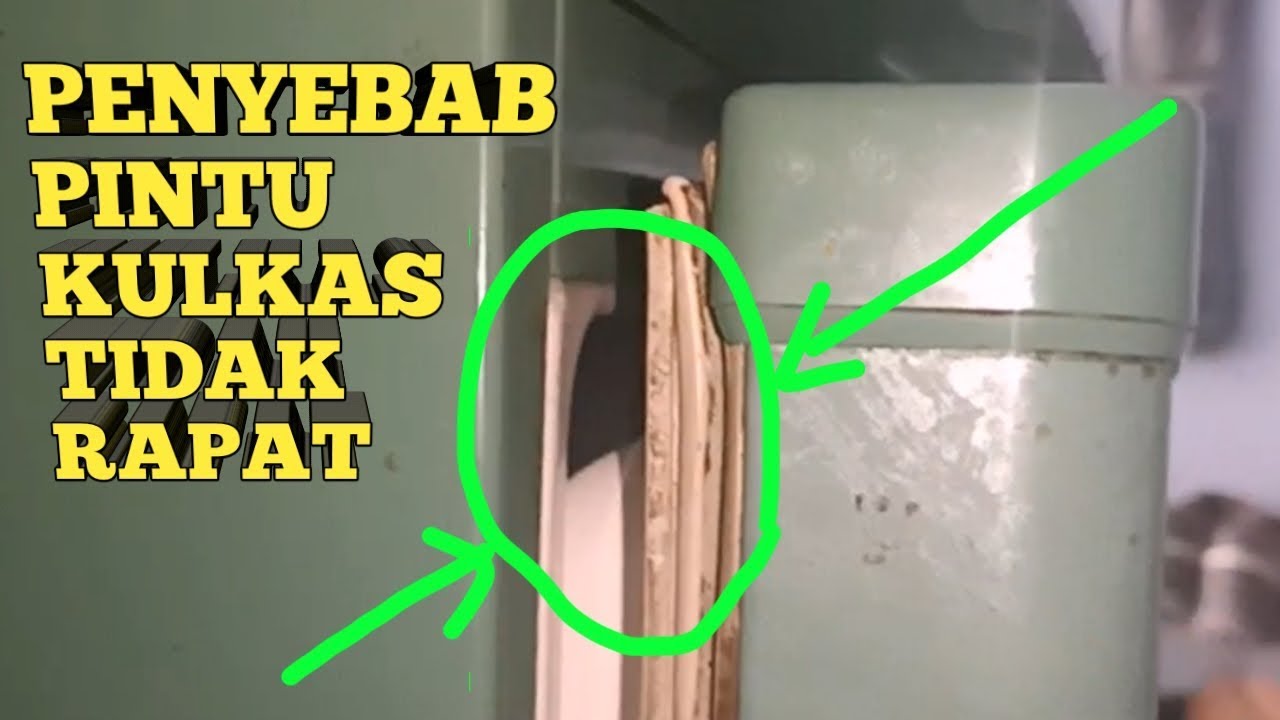 Penyebab Pintu Kulkas Tidak Bisa Rapat Berbagai Sebab