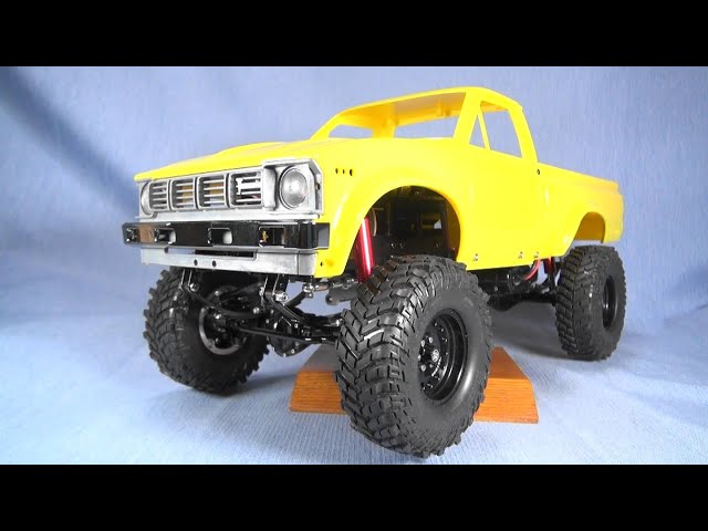 1/10 タミヤ ハイラックス ハイリフト に RC4WD MOJAVE II のボディを