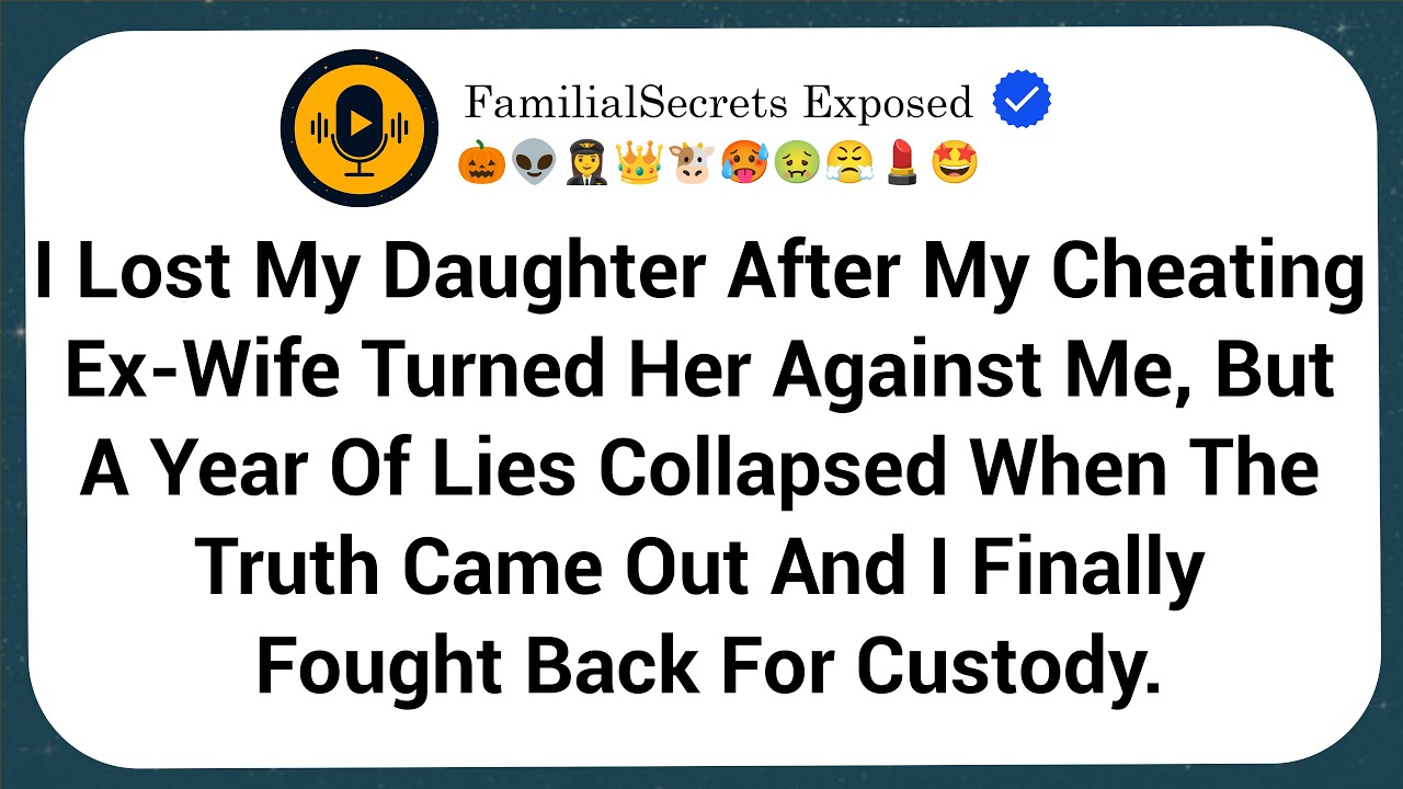 I Lost My Daughter After My Cheating Ex-Wife Turned Her Against Me, But A Year Of Lies Collapsed...