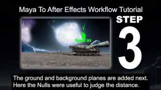 Maya to After Effects Workflow Tutorial