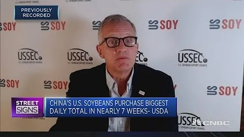 U.S. soybean farmers are now 'much more optimistic' about the outlook, says council CEO