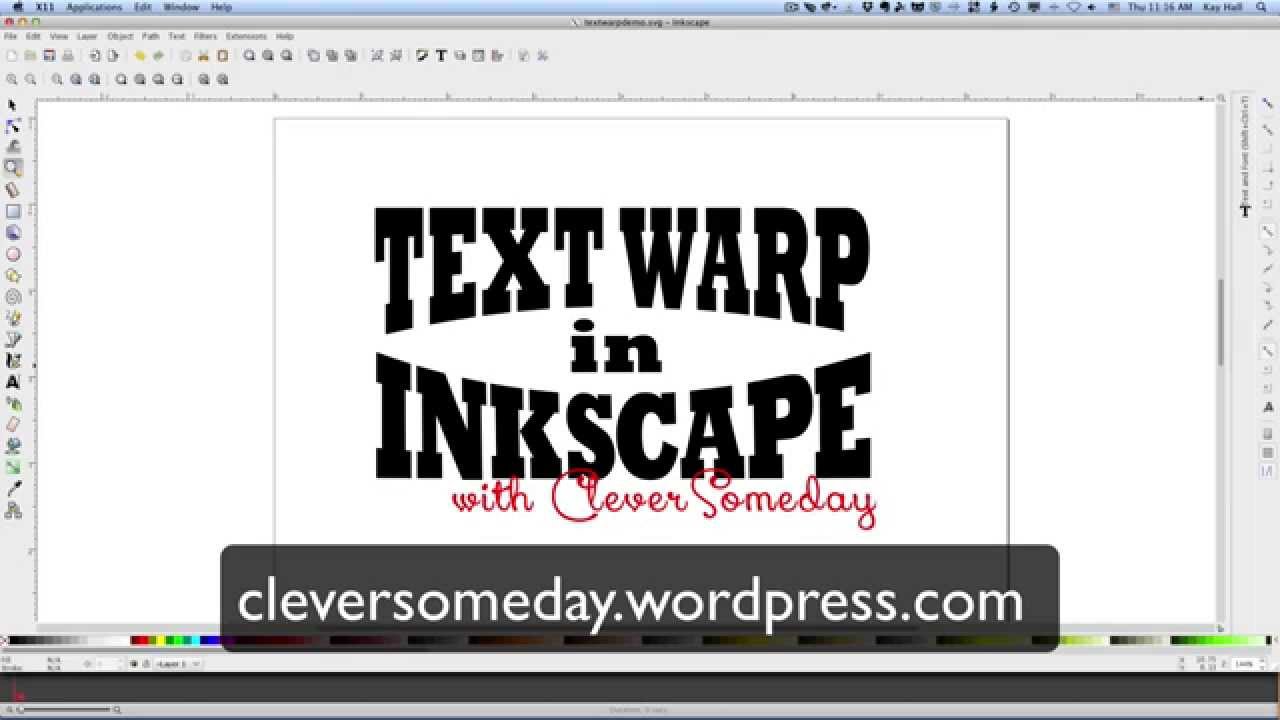 manipulating column of text in inkscape