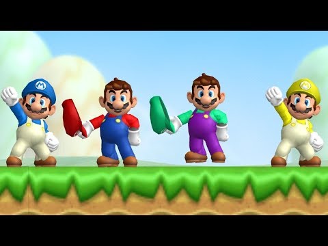 New Super Mario Bros Wii – Coin Battle (All Courses)