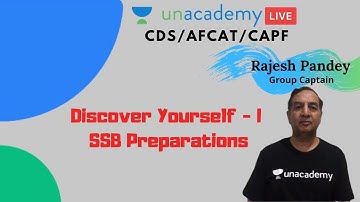 Preparation Strategy for SSB - I | Discover Yourself by Rajesh Pandey