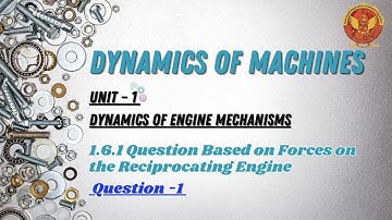 1.6.1 Question 1 Based on Forces on the Reciprocating Engine | ME503(B) |