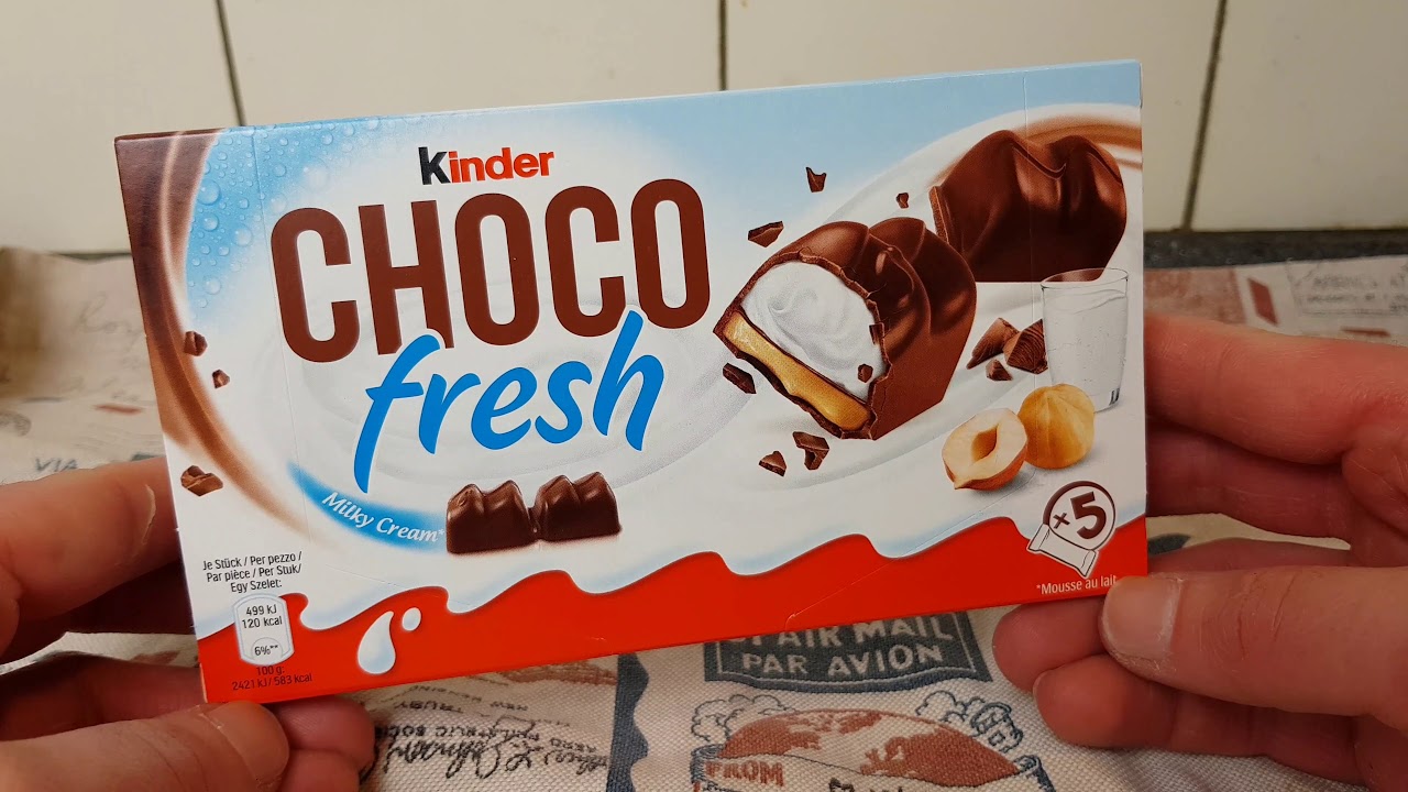 kinder Choco Fresh - ohne Nashorn! - YouTube