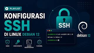 5. KONFIGURASI SSH DI LINUX DEBIAN 12 - SAFIRA