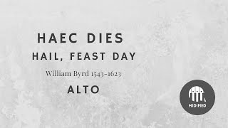 Haec Dies by William Byrd (Alto)