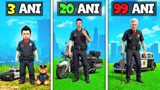 Supravietuiesc 99 ANI ca POLITIST in GTA 5