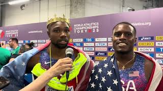 Download Lagu Noah Lyles Anchors Team USA To 4x100m Gold At 2025 Tokyo World Championships MP3 Download Lagu Noah Lyles Anchors Team USA To 4x100m Gold At 2025 Tokyo World Championships MP3