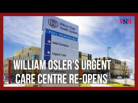 William Osler re-opens Urgent Care Centre I Dr. Jaclyn Herman I VNN Exclusive