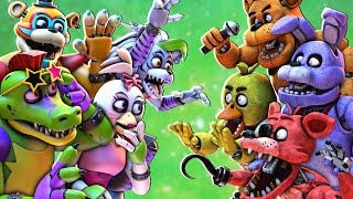 Five Nights at Freddy's VS Security Breach FIGHT MOVIE