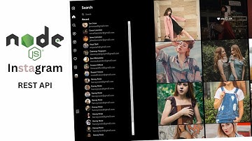 Full Stack Node.js Instagram API with MongoDB.