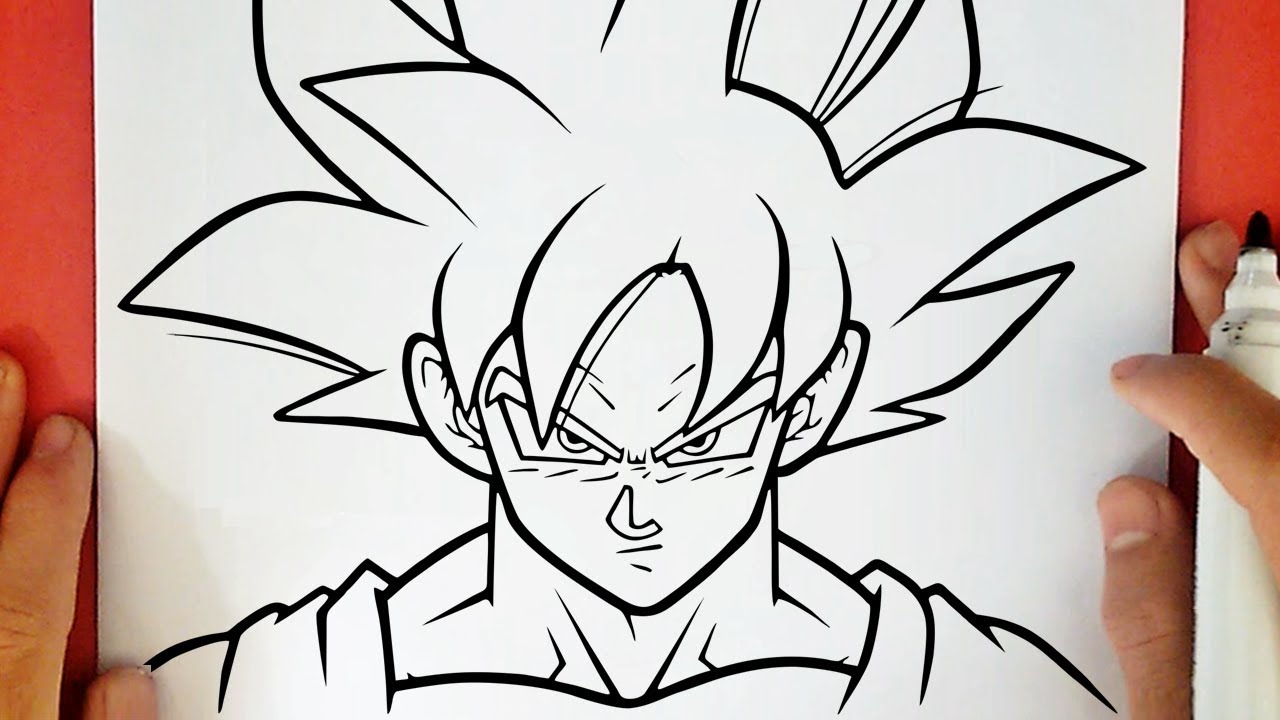 Desenhando o Goku no instinto superior - Vídeo Dailymotion