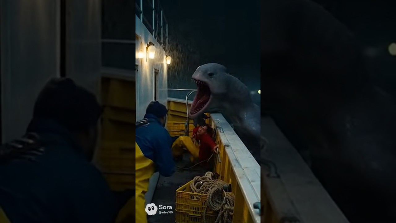 During ocean storm strange sea creatures seen underwear | terrifying dangerous ocean animals