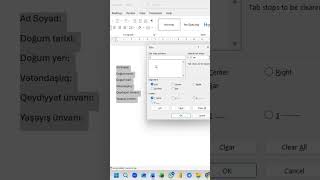 #1deqiqedeoyren Word-də Tab məsafəsi təyin etmək