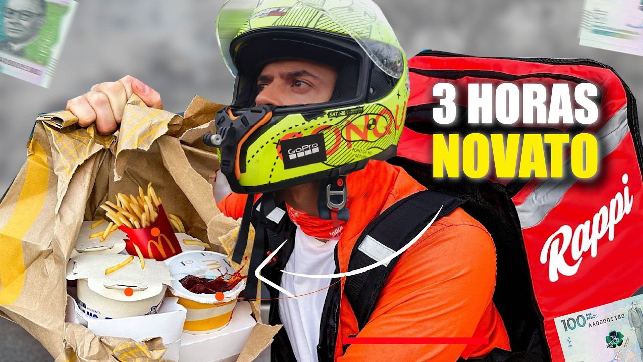 TRABAJE con RAPPI 3 HORAS y GANE (100.000 PESOS)💲DÍA 9 / T1