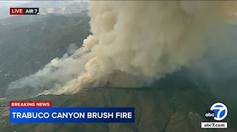 Officials reveal cause of Airport Fire in Trabuco Canyon thumbnail