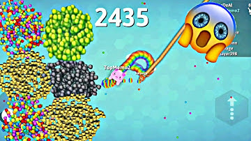 OMG I Find Huge In Big! Epic Snakeio Gameplay? Snake Game🐍 29