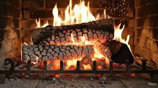 Cozy Winter Retreat: 5 Hours Relaxing Jazz &amp; Crackling Fireplace (4K OLED) ❄️🎷🔥