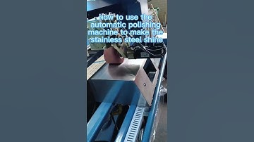 how to use the automatic sink polishing and grinding machine to make the sink stainless steel shine