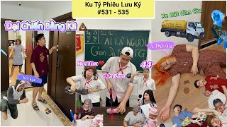 Ku Tý Phiêu Lưu Ký #531 - #535 (Tuyển tập video YouTube Shorts) : Gan Dạ Nhất , Đại Chiến Bằng Kít