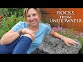 Using rocks as a landscape focal point