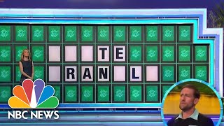 Watch: ‘Wheel Of Fortune’’s Sajak Accidentally Gives Away Answer In Final Round | NBC News NOW