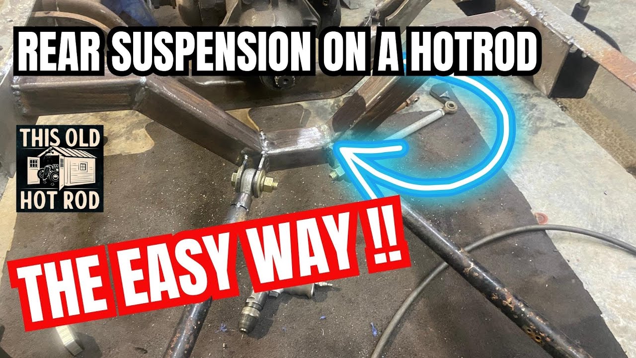 How To Set up Rear Suspension on a Hotrod YouTube