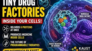 KAUST Scientists Build Nanobots That Make Medicine Inside Cells #MedicalBreakthrough #ScienceNews 