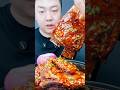 Sweet and spicy beef bones have a special delicious taste. #food #coreanstreetfood #eating ##asmr