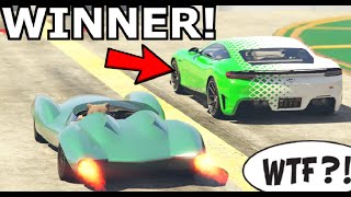 NEW Fastest Car!!! Drag Racing The New Cars In GTA Online