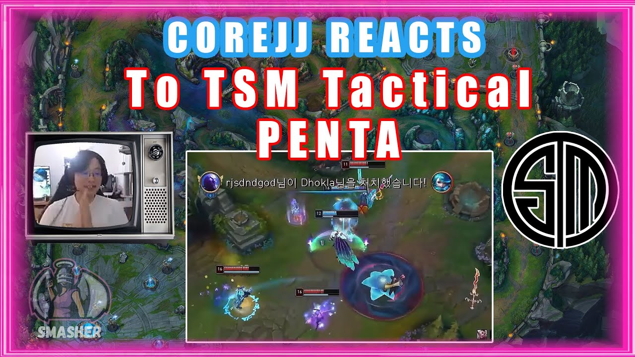 CoreJJ Reacts To TSM Tactical PENTA