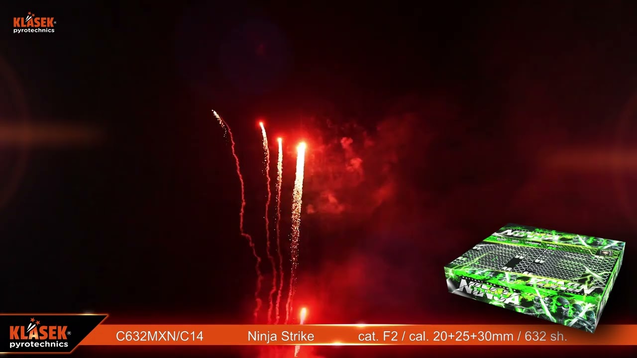 C632MXN/C14  Ninja Strike | Klasek pyrotechnics