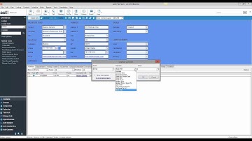 Explorering the Lookup Menu in ACT CRM