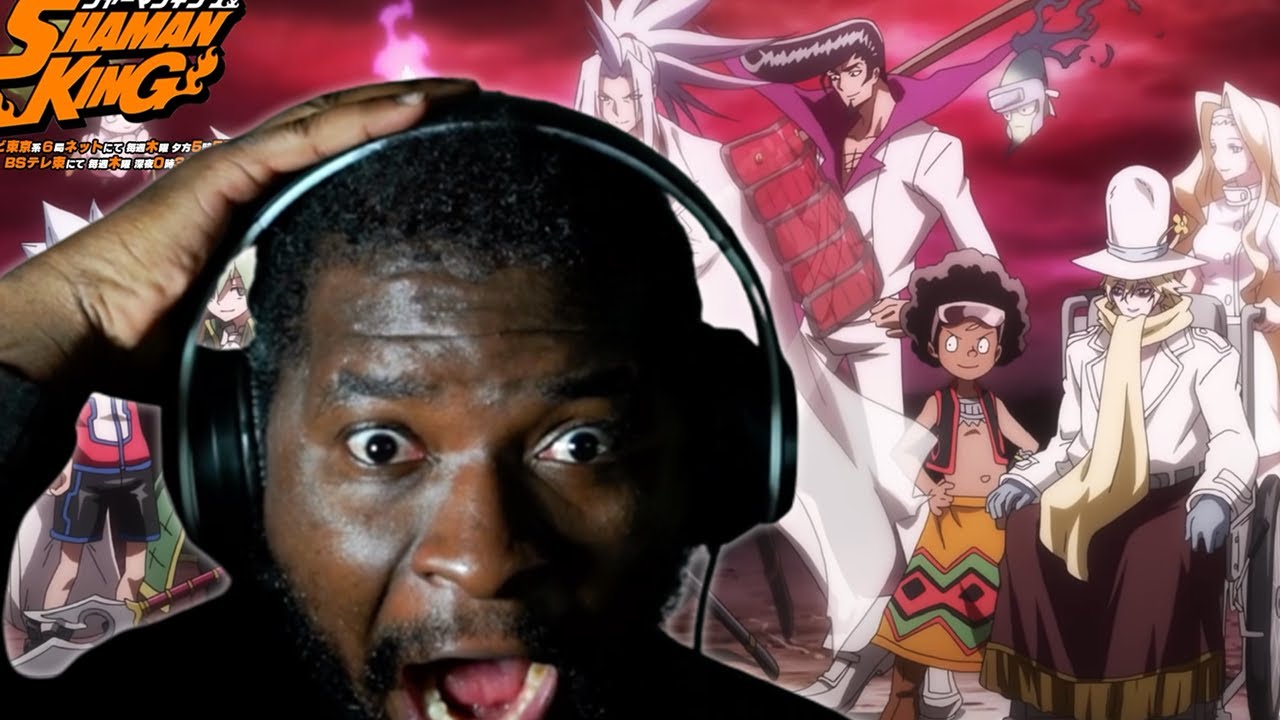 SHAMAN KING OP 1 BLIND REACTION