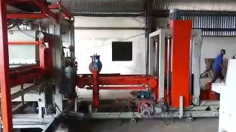Automatic Pallet Stacker for Automatic Bricks & Blocks Making Plant