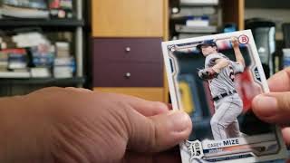 2021 Bowman Blaster Box Break