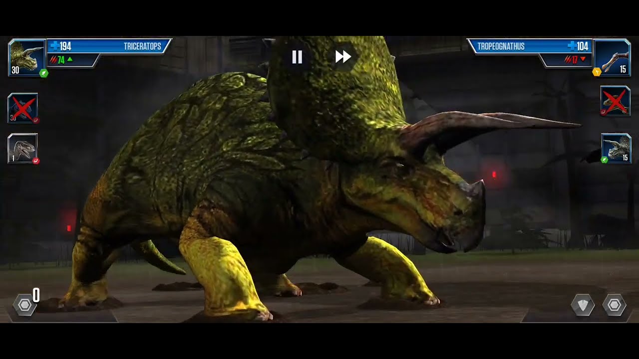 Jurassic World: The Game | Battle stage 7 complete | - YouTube