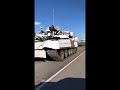 Massive convoys of Russian military vehicles near the border to Ukraine