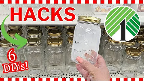 The HOTTEST 🤯 *NEW* MASON JAR Christmas DIY Crafts | Dollar Tree Christmas 2023