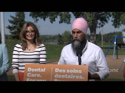 NDP Leader Jagmeet Singh on dental care, government spending cuts – August 15, 2023