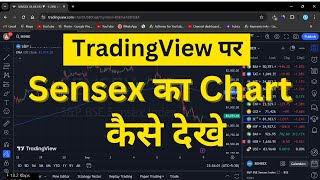 Tradingview par sensex ka chart kaise dekhe | sensex ka live chart kaise dekhe | Tradingview screenshot 4