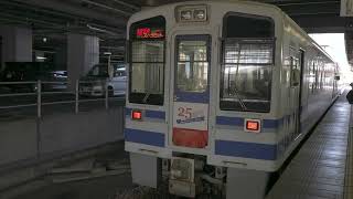 北越急行ほくほく線 超快速スノーラビット（HK100運行） 超広角車窓 進行右側 越後湯沢～新井【4K60P】