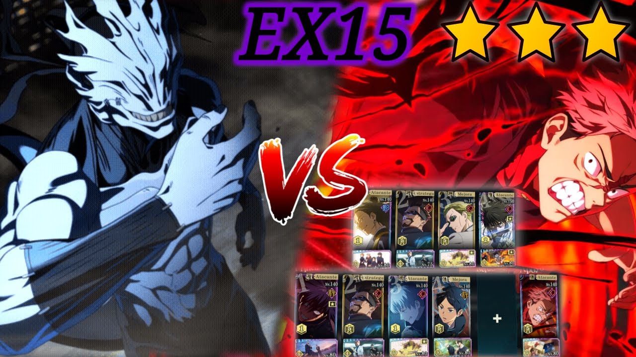 [JJKPP] EX15 - 3 Stars⭐: How I did it | JJK Phantom Parade Global