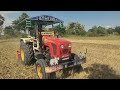 AGRIKING 54 TRACTOR 11 RPM ROTOVATOR WORK